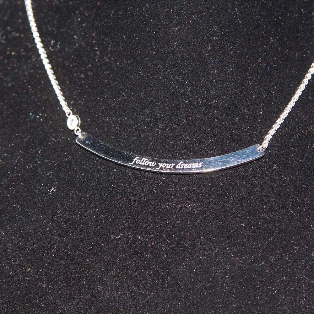 Follow Your Dreams 14kt Gold Dipped Swarovski - image 2